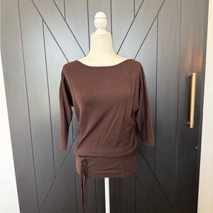 Brown Women's Top